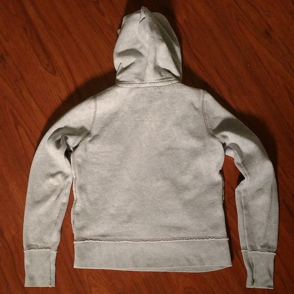 American Eagle Pullover Hoodie S/P Gray - Picture 2 of 5